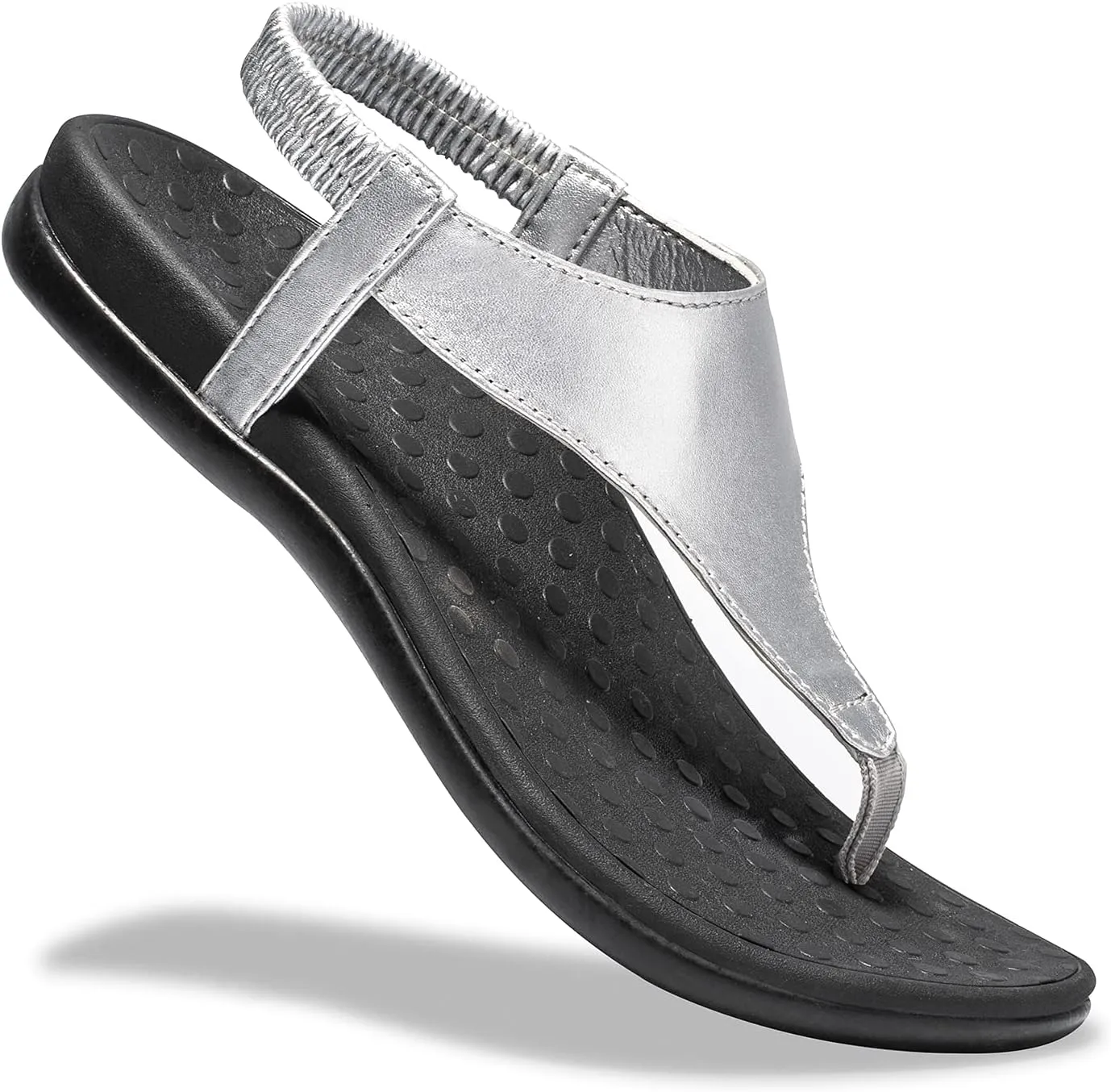 Womans Sandals Flip Flop with Orthotic For Flat Feet Plantar Fasciitis Arch Support Athletic Slide Sandals Relieve Flat Feet, High Arch,