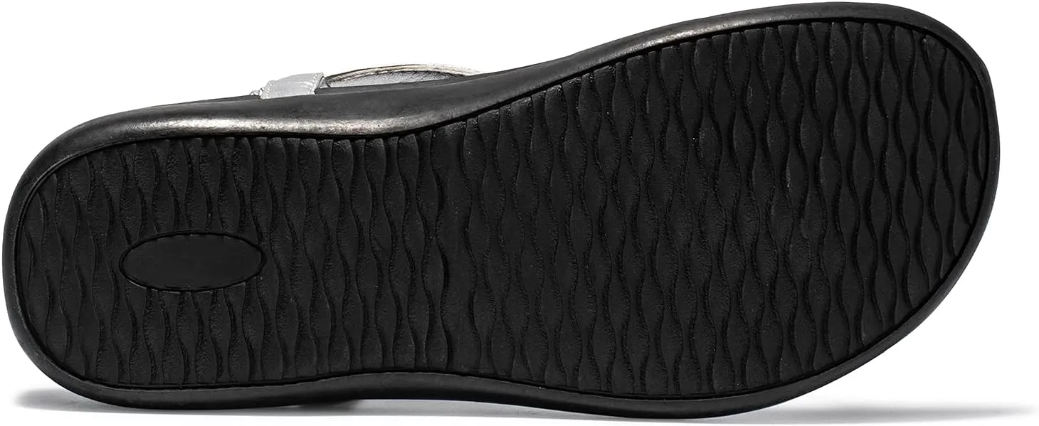Womans Sandals Flip Flop with Orthotic For Flat Feet Plantar Fasciitis Arch Support Athletic Slide Sandals Relieve Flat Feet, High Arch,
