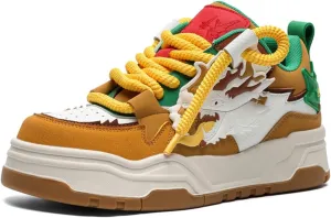 Women, Unique Dragon Chunky Sneakers, Urban Street Platform Shoes, Trendy Y2K Skate Hip Hop Jogging Retro, Limited