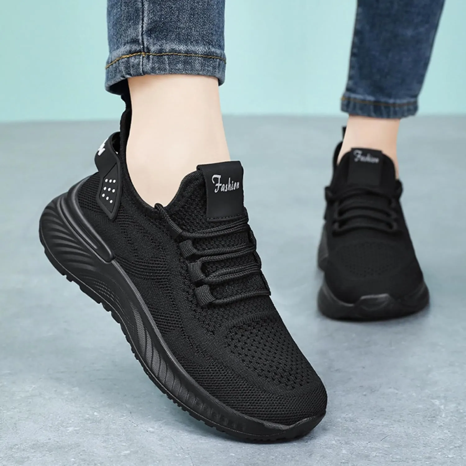 Women's Casual Shoes - Lightweight Comfort Sneakers, Breathable and Non-Slip for Running, Walking, and Everyday Wear