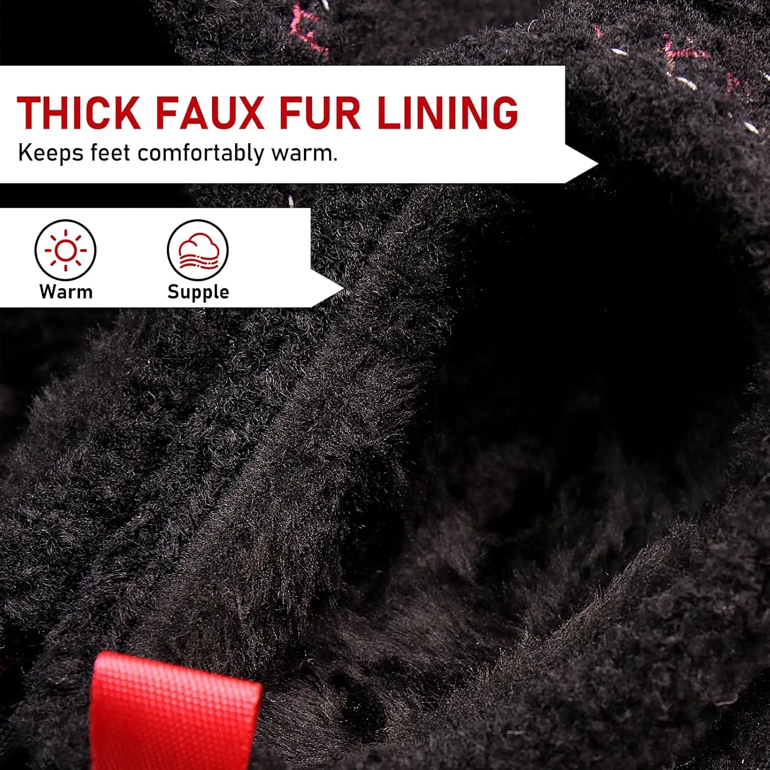 Women's Platform Mini Boots - Cozy Fur-Lined Ankle Boots for Warm and Stylish Snow Shoes