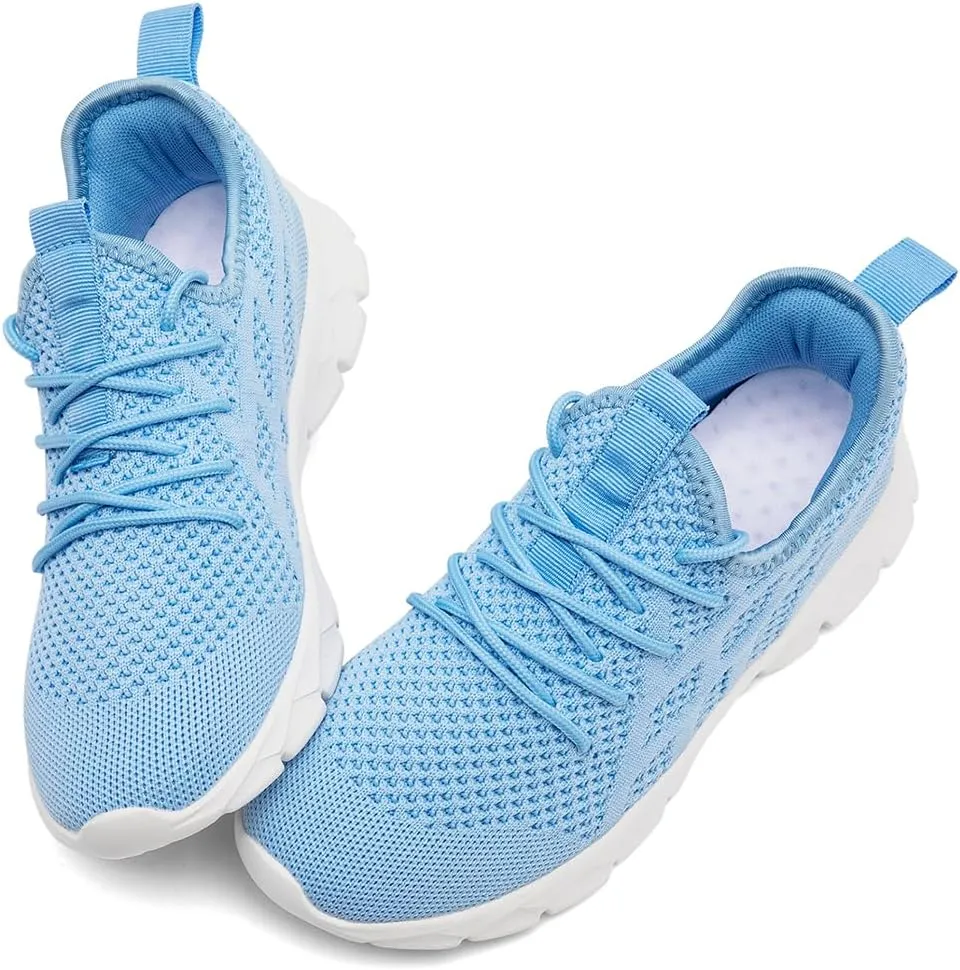Women's Shoes Running Tennis Sneakers Walking Non Slip On Shoe Gym Sports Fashion Casual Athletic Lightweight Breathable Comfortable Shoes