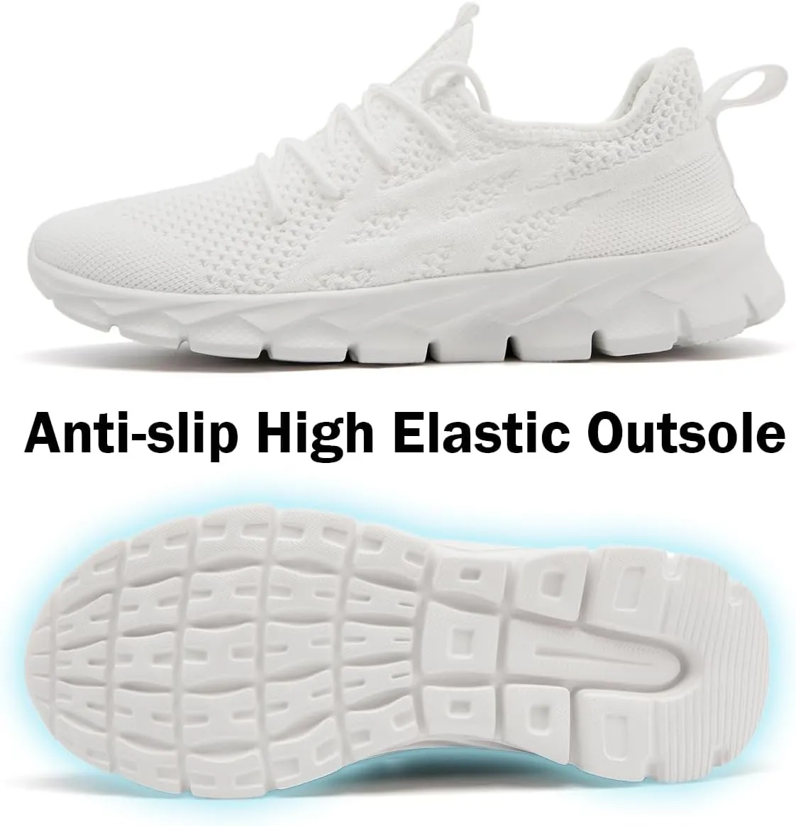 Women's Shoes Running Tennis Sneakers Walking Non Slip On Shoe Gym Sports Fashion Casual Athletic Lightweight Breathable Comfortable Shoes
