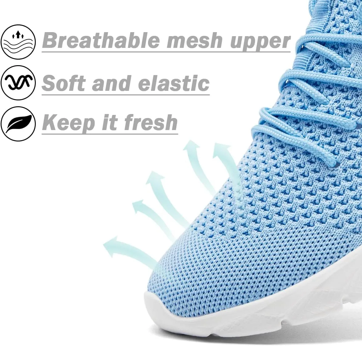 Women's Shoes Running Tennis Sneakers Walking Non Slip On Shoe Gym Sports Fashion Casual Athletic Lightweight Breathable Comfortable Shoes