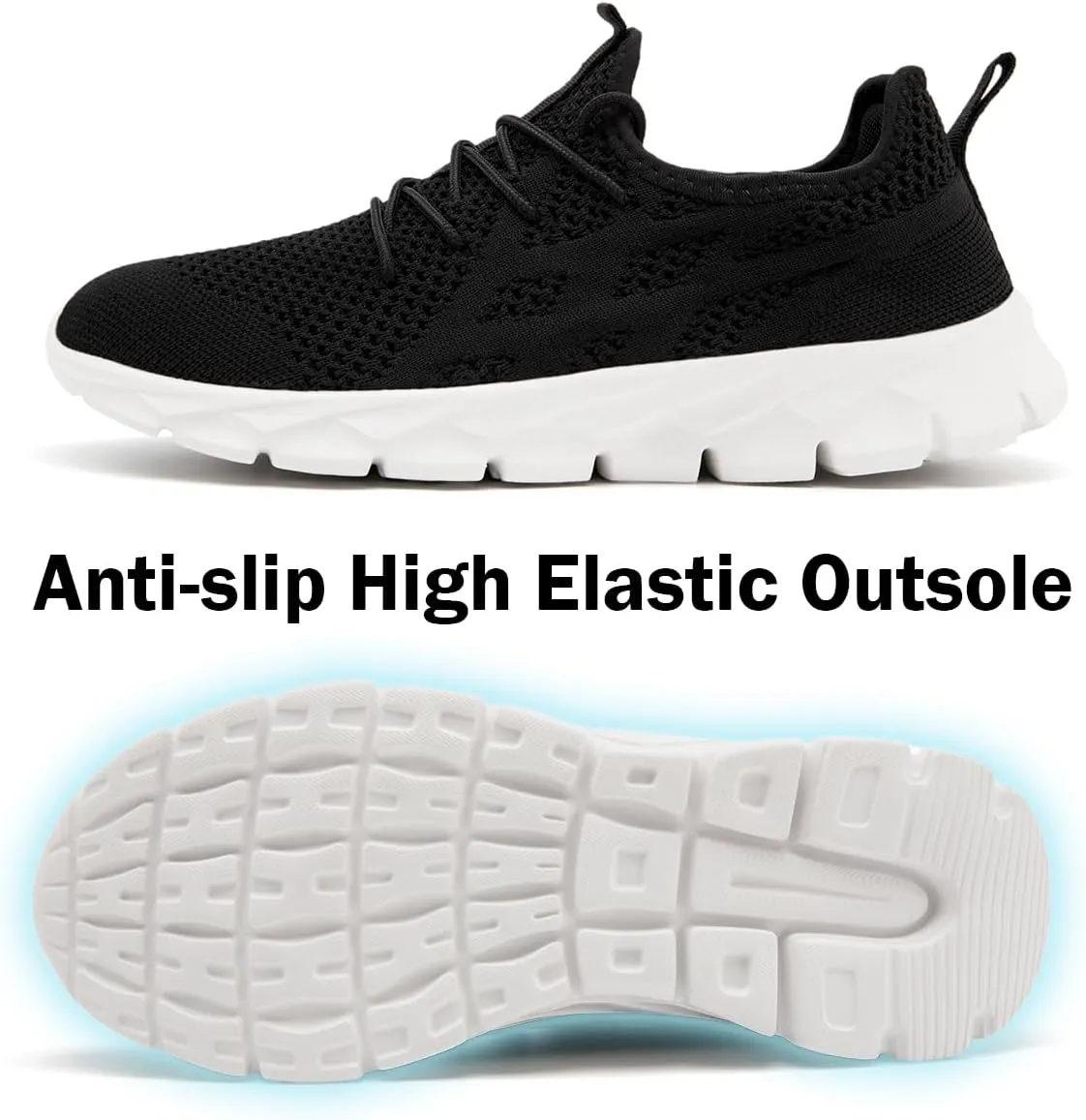 Women's Shoes Running Tennis Sneakers Walking Non Slip On Shoe Gym Sports Fashion Casual Athletic Lightweight Breathable Comfortable Shoes