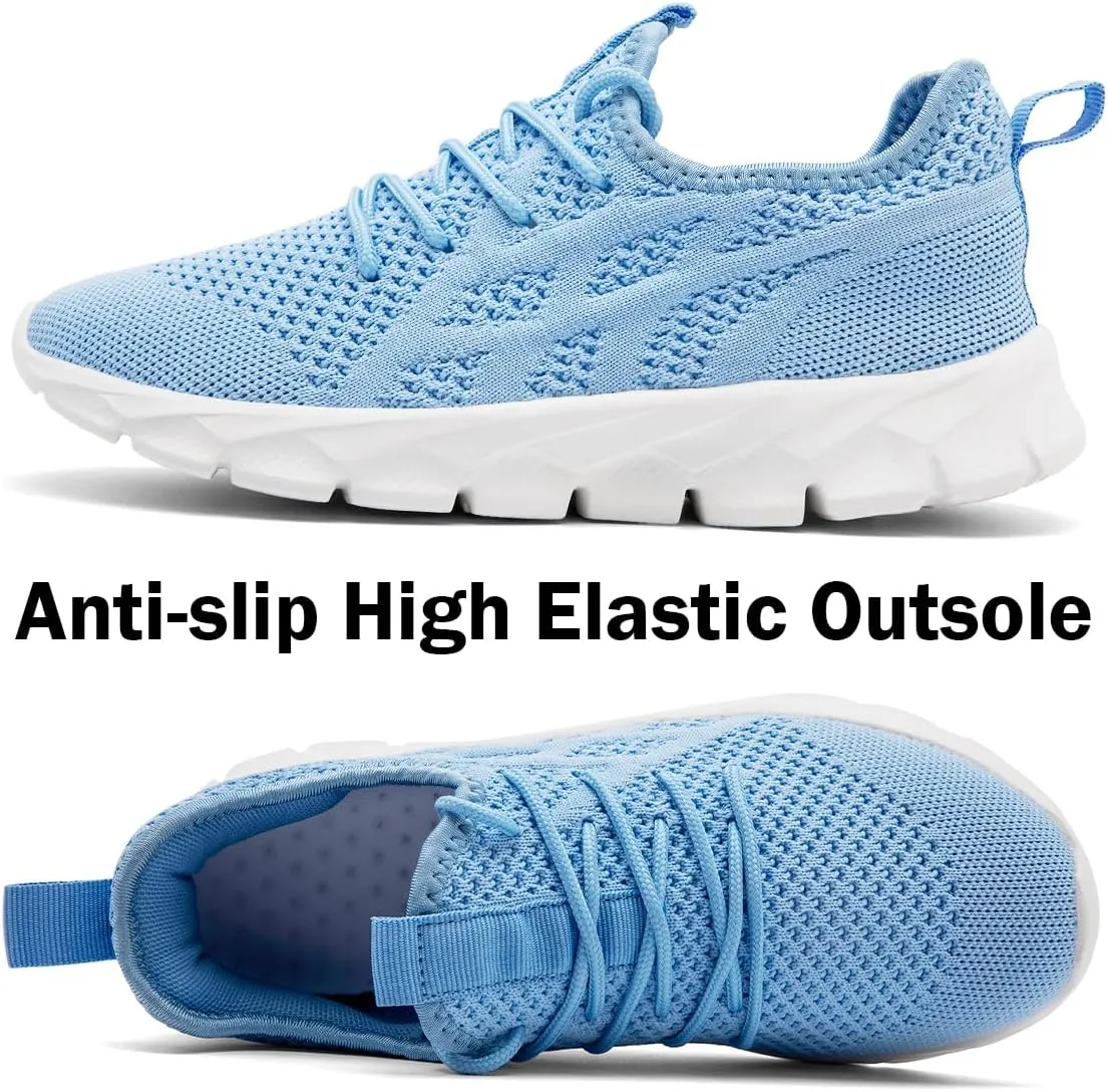 Women's Shoes Running Tennis Sneakers Walking Non Slip On Shoe Gym Sports Fashion Casual Athletic Lightweight Breathable Comfortable Shoes
