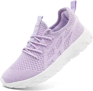 Women's Shoes Running Tennis Sneakers Walking Non Slip On Shoe Gym Sports Fashion Casual Athletic Lightweight Breathable Comfortable Shoes