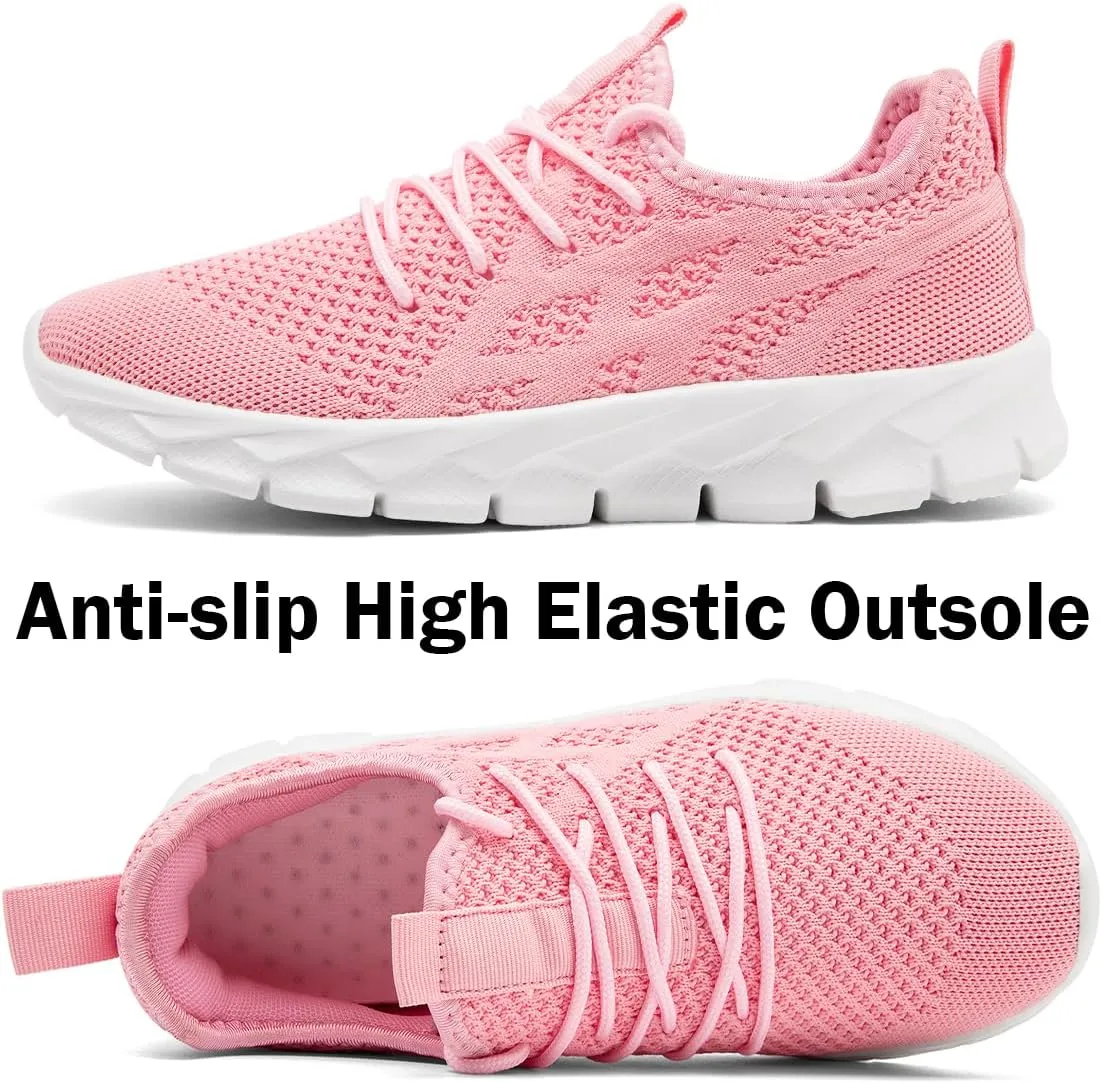 Women's Shoes Running Tennis Sneakers Walking Non Slip On Shoe Gym Sports Fashion Casual Athletic Lightweight Breathable Comfortable Shoes