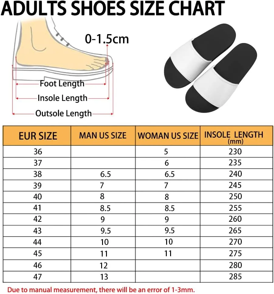 Womens Slide Sandals Single Band Sandals Slippers Open Toe Flat Sandals House Shower Shoes