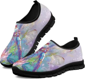 Women's Sneakers Casual Low Top Walking Sneaker Flat Outdoor Breathable Slip On Soft Holiday Shoes for Women