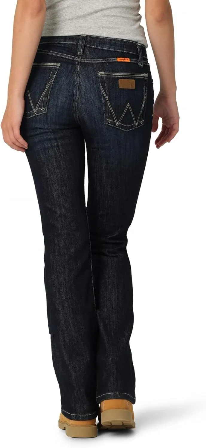 Wrangler Riggs Workwear Women's FR Retro Mae Boot Cut Jean
