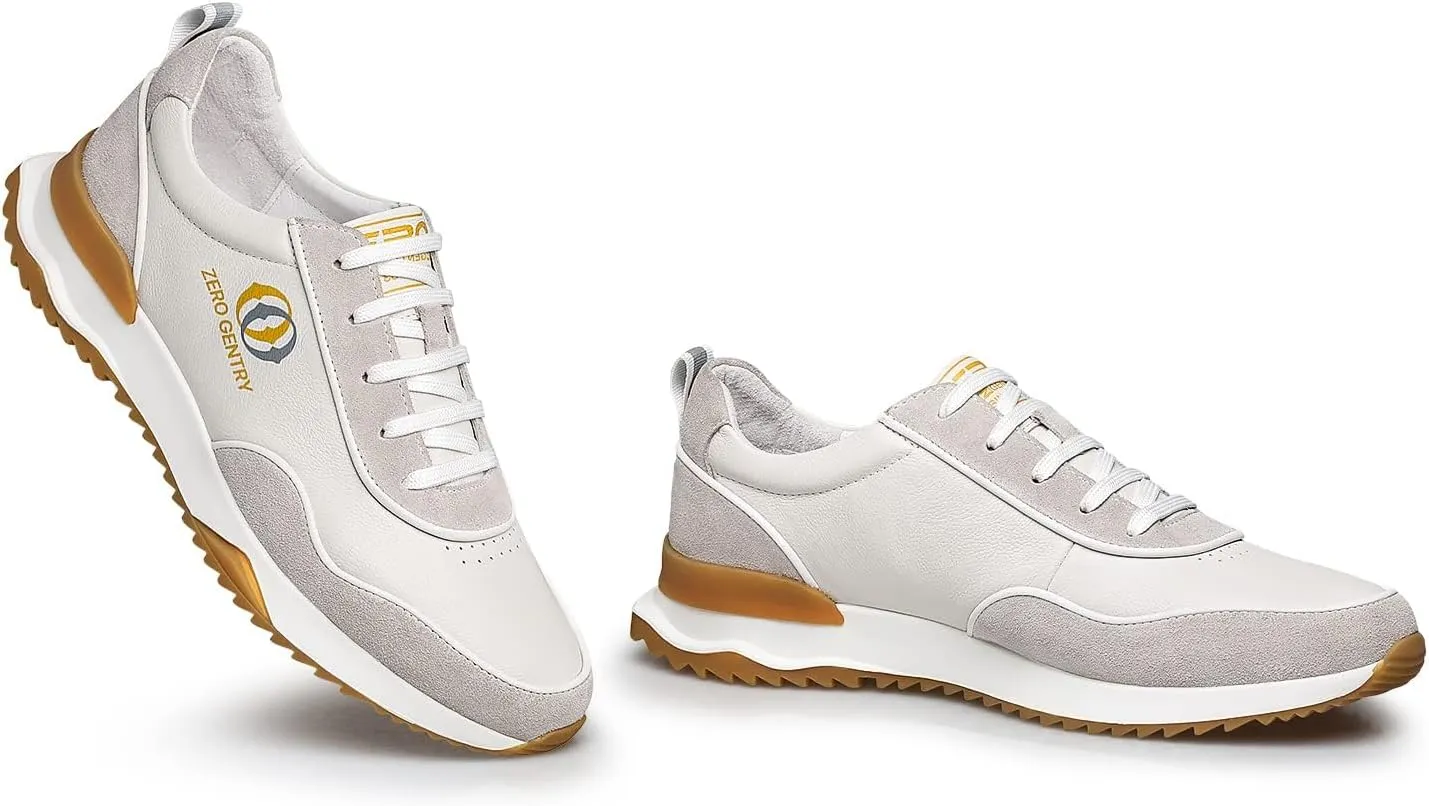 ZRO Men's Light Luxury Soft and Breathable Fashion Casual Sports Shoes | Comfortable Versatile and Wear-Resistant Leisure Sneakers