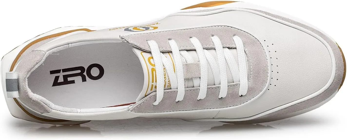 ZRO Men's Light Luxury Soft and Breathable Fashion Casual Sports Shoes | Comfortable Versatile and Wear-Resistant Leisure Sneakers